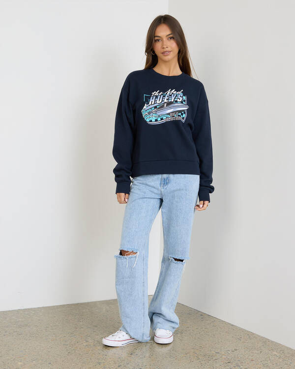 The Mad Hueys Drive It Like You Stole It Crewneck Sweatshirt for Womens