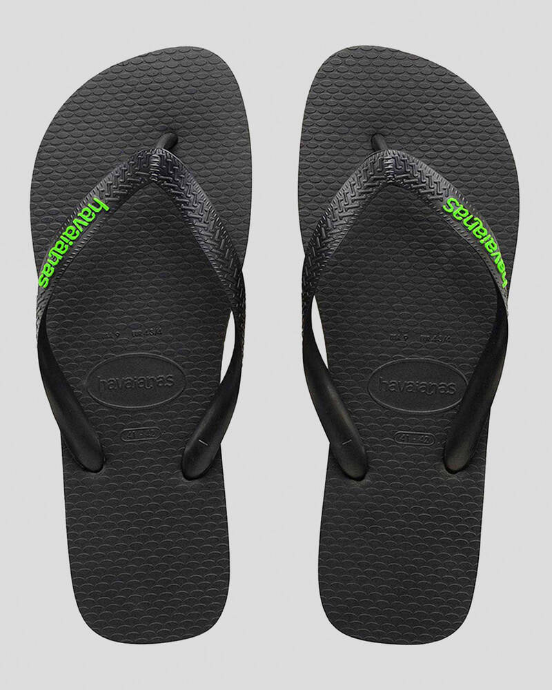 Havaianas Logo Thongs for Mens image number null