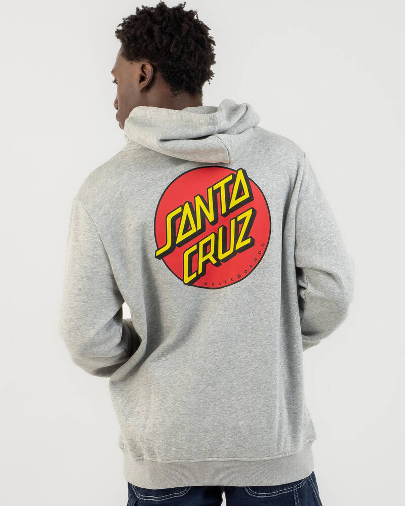 Santa Cruz Classic Dot Chest Hoodie for Mens