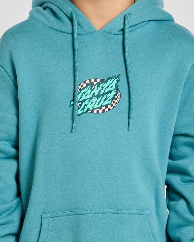 Santa Cruz Boys' Goal Flame Centre Hoodie for Mens