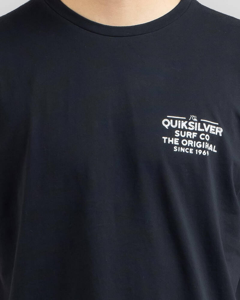 Quiksilver Feeding Line Short Sleeve T-Shirt for Mens