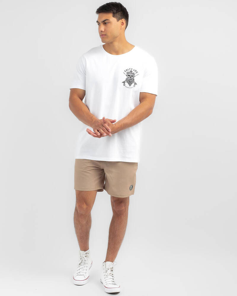 Salty Life Overboard T-Shirt for Mens