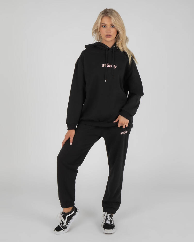 Stussy Italic Hoodie for Womens