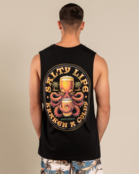 Salty Life Octobrew Muscle Tank for Mens image number null