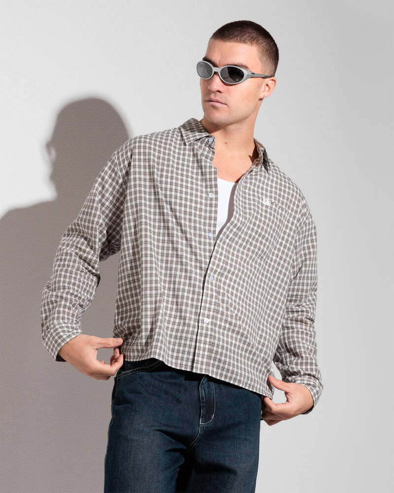 Worship Supplies Jasper Crop Long Sleeve Shirt for Mens