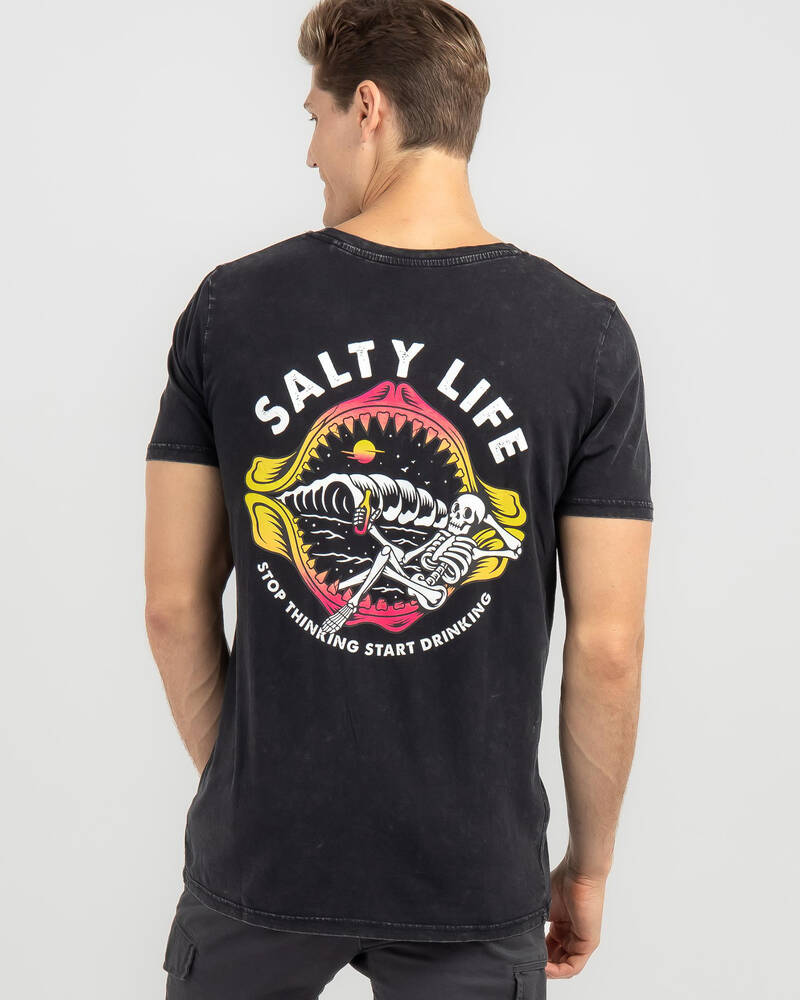 Salty Life Hidden Paradise T-Shirt for Mens