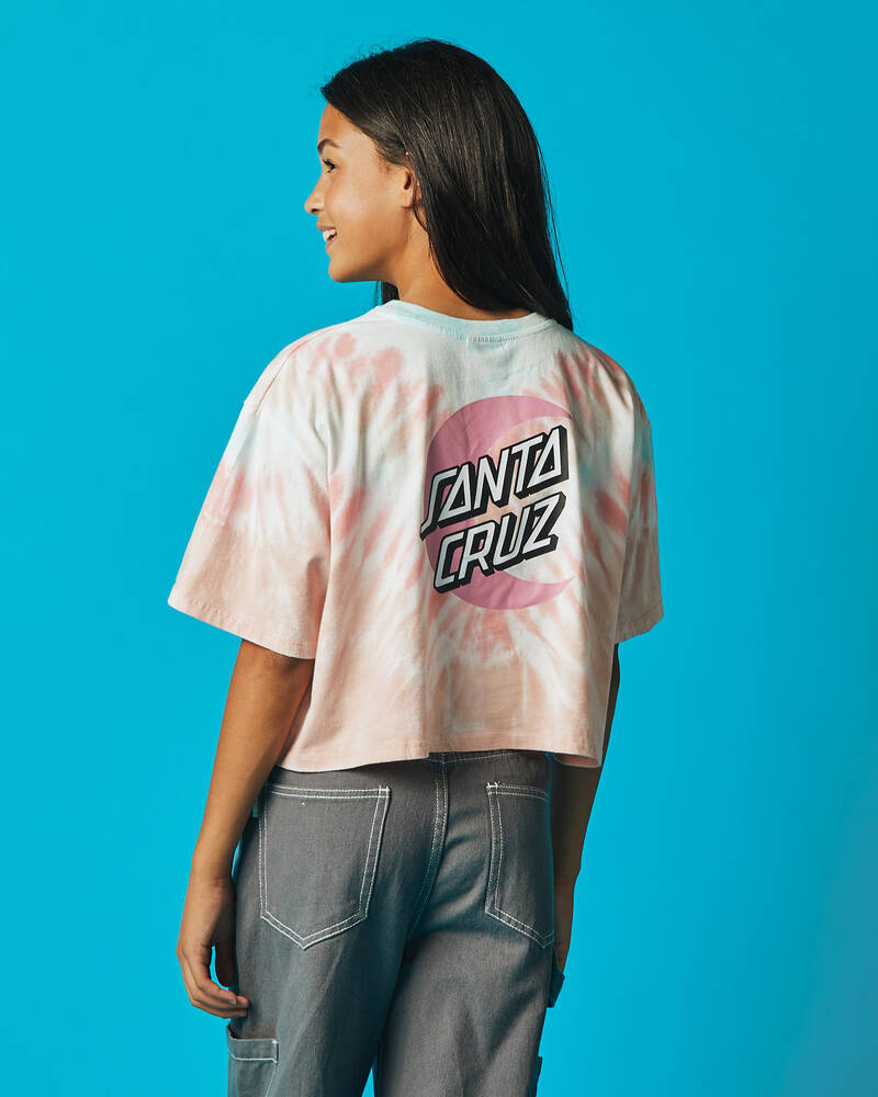 Santa Cruz Girls' Moon Dot T-Shirt for Womens