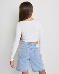 Ava And Ever Girls' Chemistry Double Zip Knit Top for Womens image number null