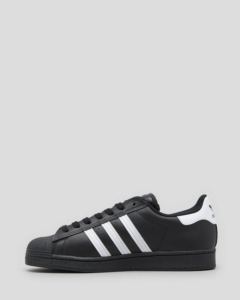 Shop adidas Superstar ADV Shoes In Core Black/ftwr White/gold Met ...
