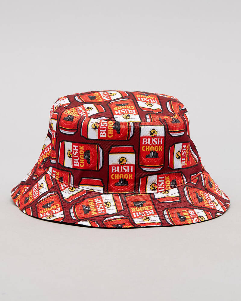 Bush Chook Canned Bucket Hat for Mens image number null