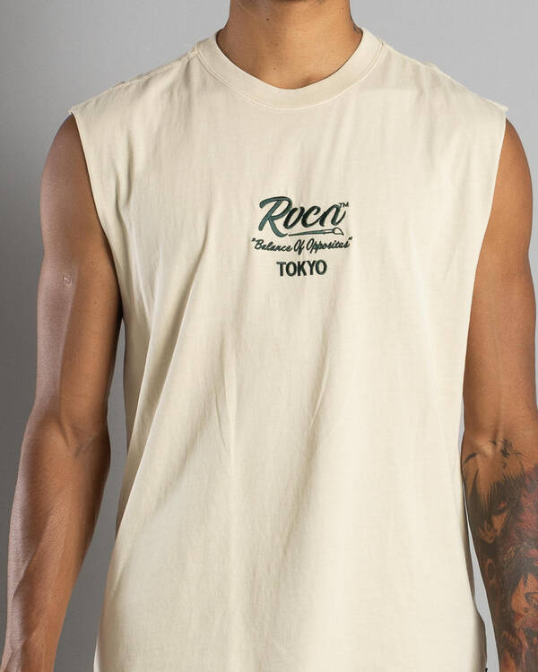 RVCA Rvca Kanji Muscle Tank for Mens