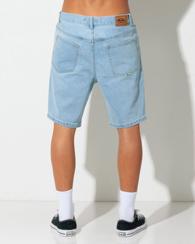 Quiksilver Aqua Cult Denim Shorts for Mens