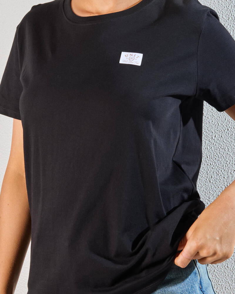 Unit Placid Regular Fit Ladies T-Shirt for Womens