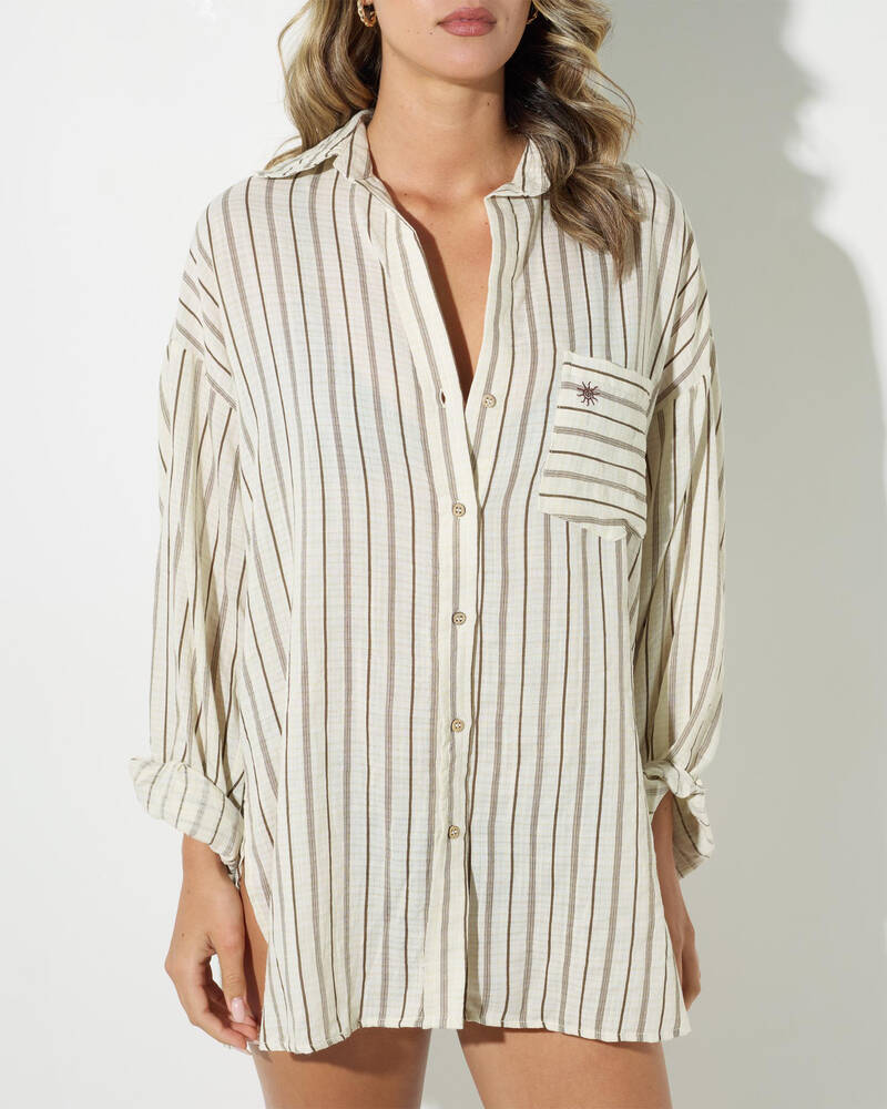 Kaiami Sonia Shirt Beach Cover Up for Womens
