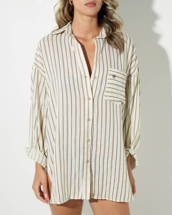 Kaiami Sonia Shirt Beach Cover Up for Womens