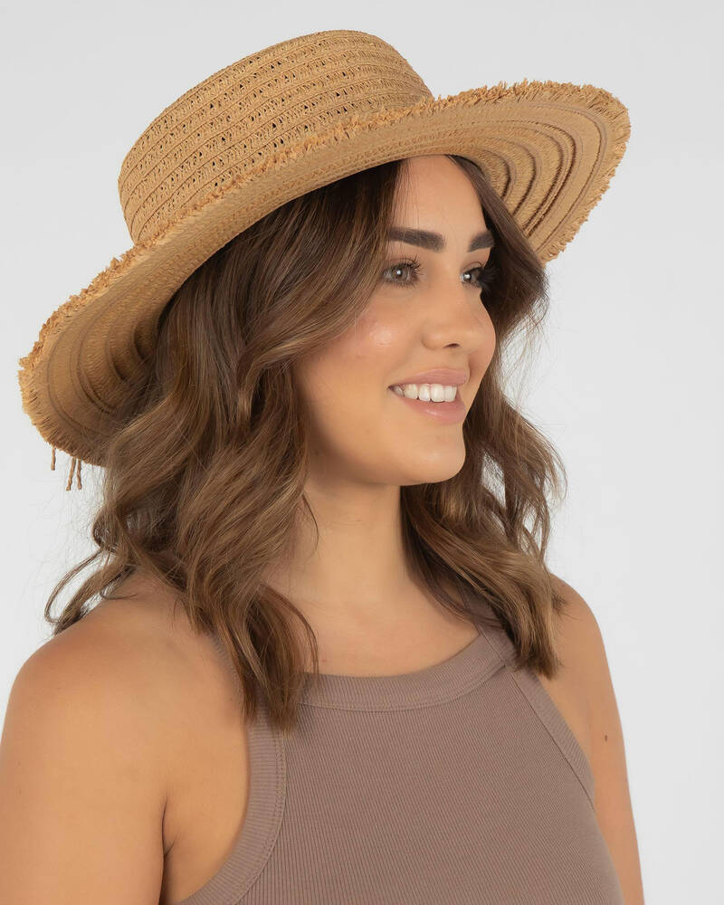 Mooloola Bay Boater Hat for Womens