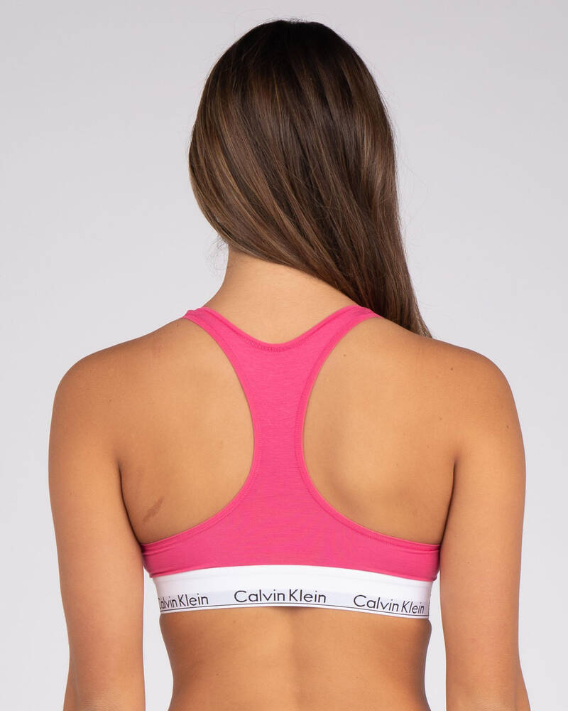 Calvin Klein Cotton Unlined Bralette for Womens