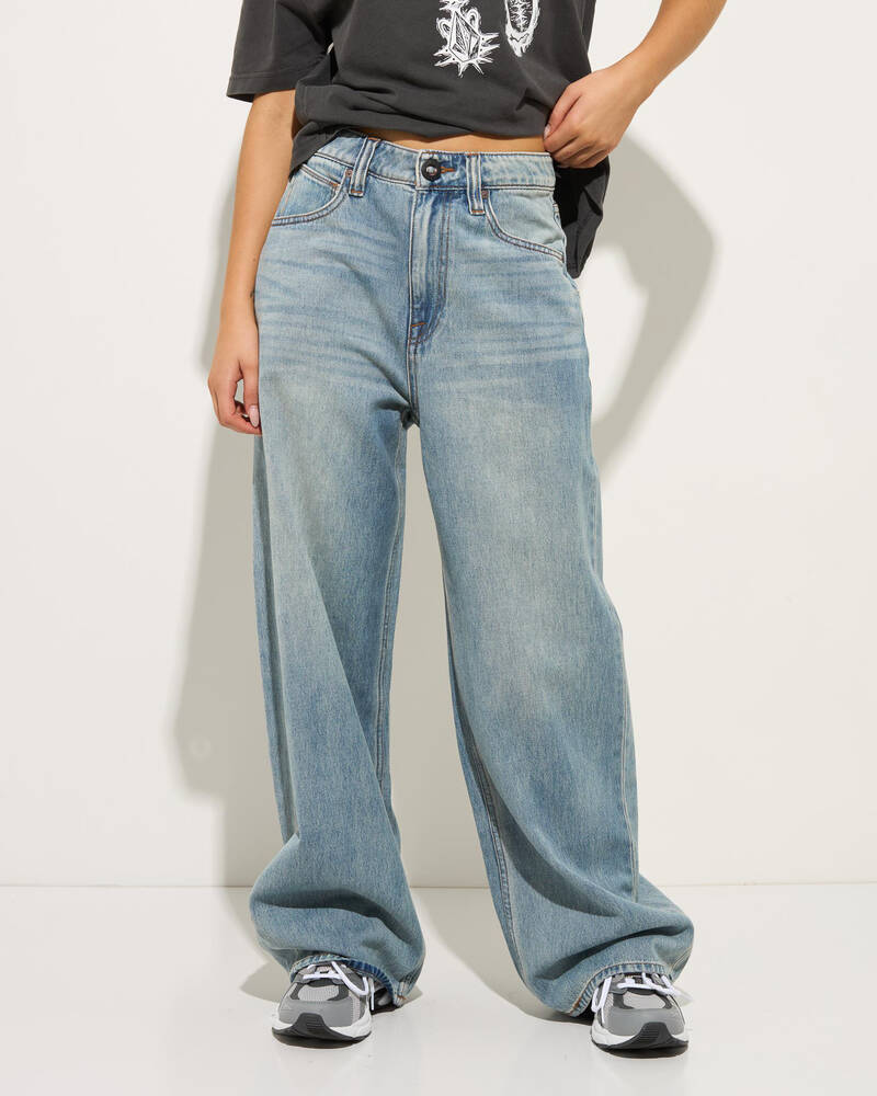Volcom Beeggy Denim Jeans for Womens