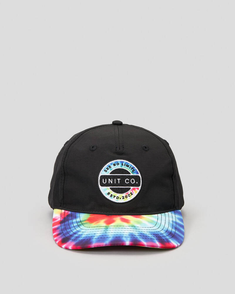 Unit Youth Semi-Curve Peak Snapback Cap for Mens