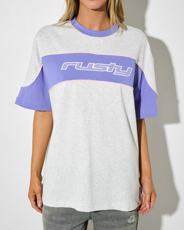 Rusty Kinetic Oversized T-Shirt for Womens