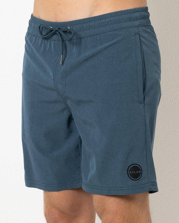 Skylark Cinch Elastic Waist Shorts for Mens