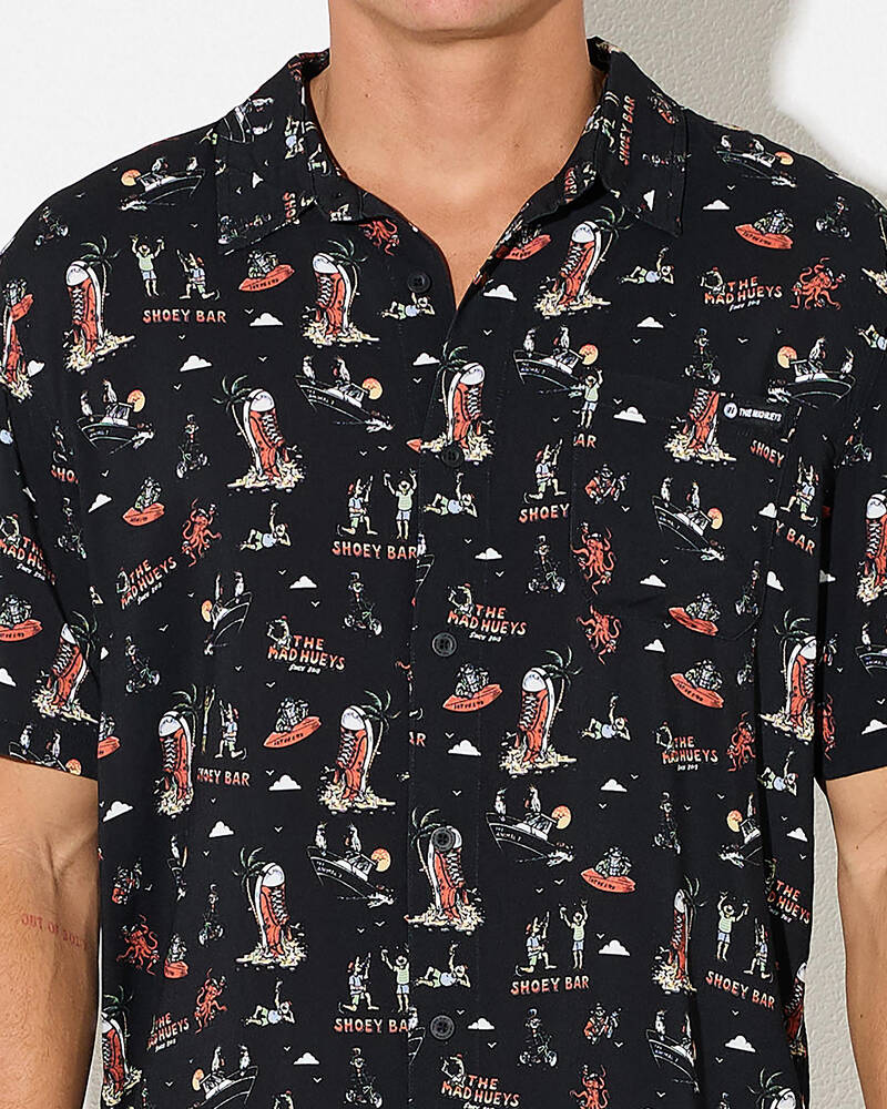 The Mad Hueys Shoey Bar Short Sleeve Shirt for Mens