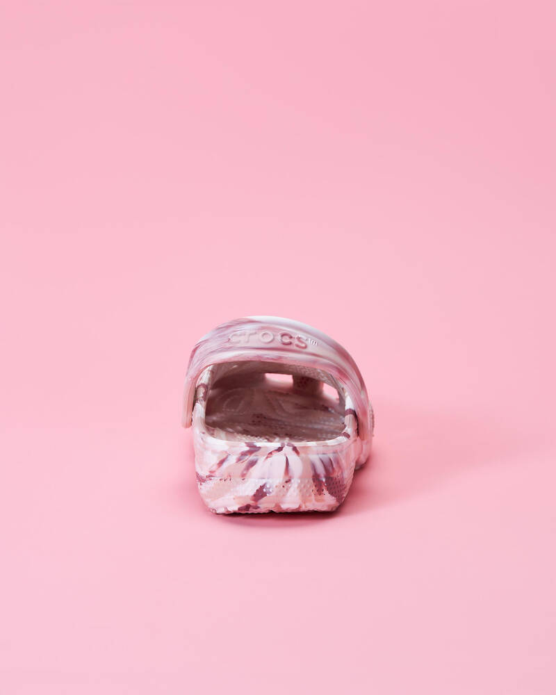 Crocs Kids' Classic Marbled Clogs for Unisex