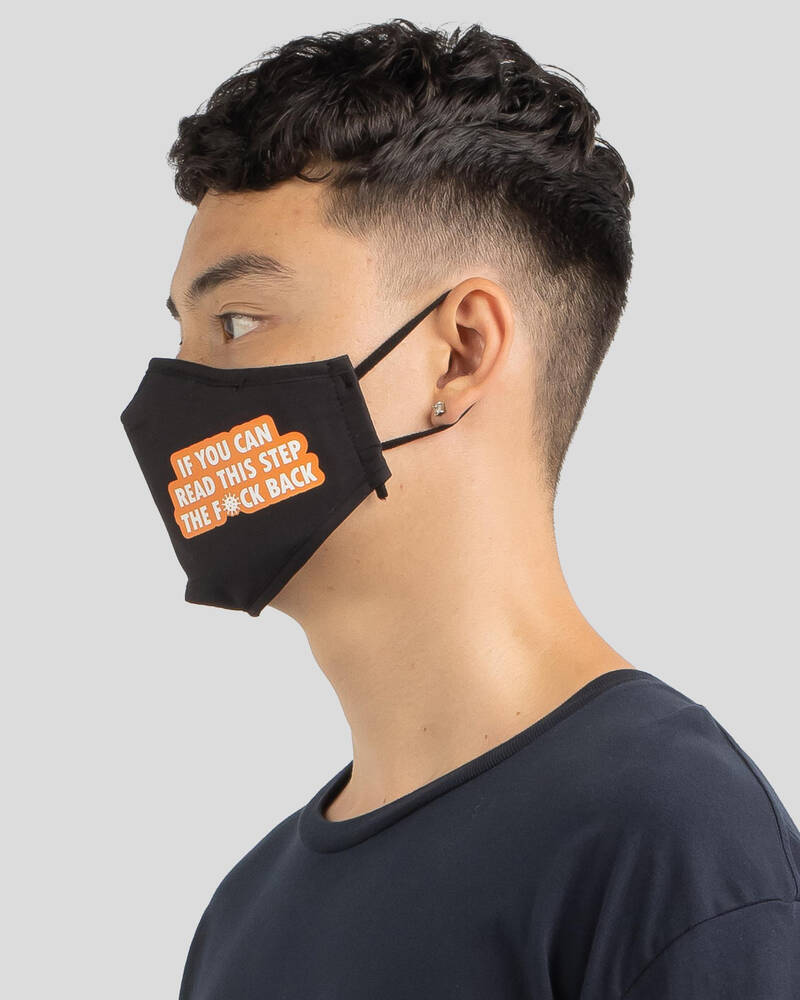 Frothies Step The F Back Mask for Mens