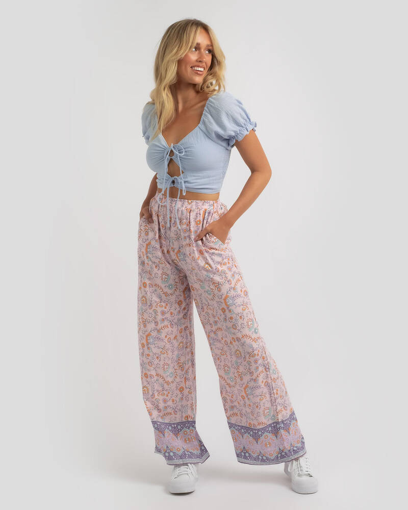 Pink Diamond Soraya Beach Pants for Womens