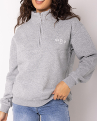 Rhythm Pacifica 1/4 Zip Sweatshirt for Womens image number null