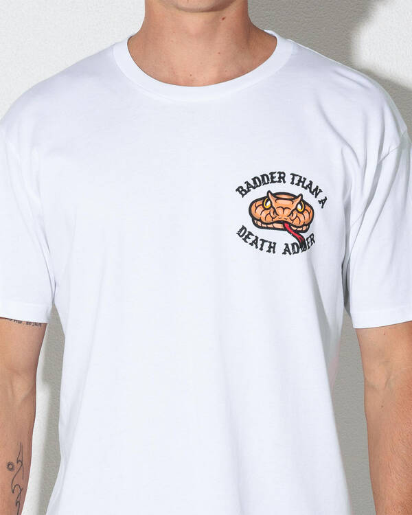 Bush Chook Death Adder T-Shirt for Mens