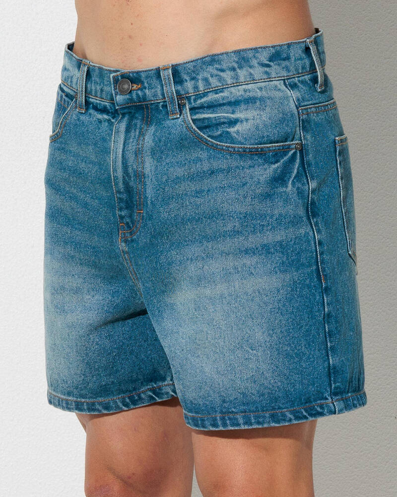 Skylark Stride Denim Shorts for Mens