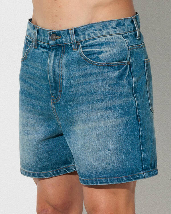 Skylark Stride Denim Shorts for Mens