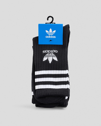 adidas Women's Mid Cut Crew Sock Pack for Womens image number null