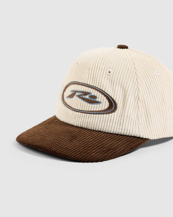 Rusty Orbit Cord 6 Panel Cap for Mens