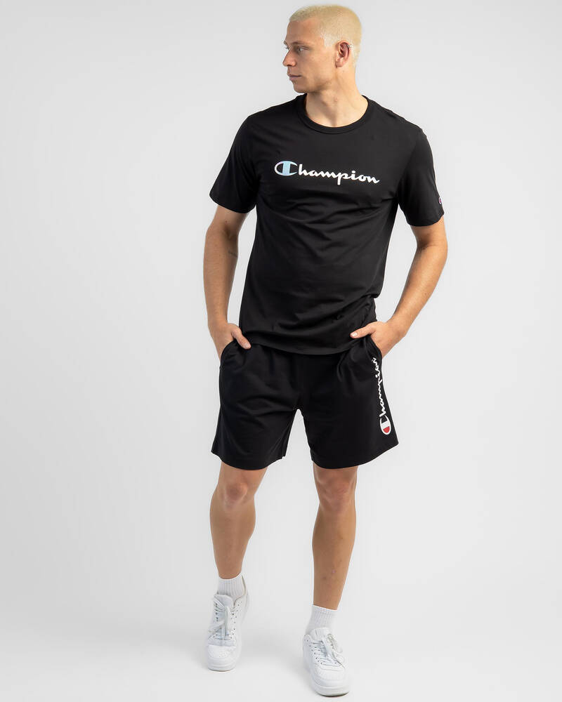 Champion Foil Script T-Shirt for Mens