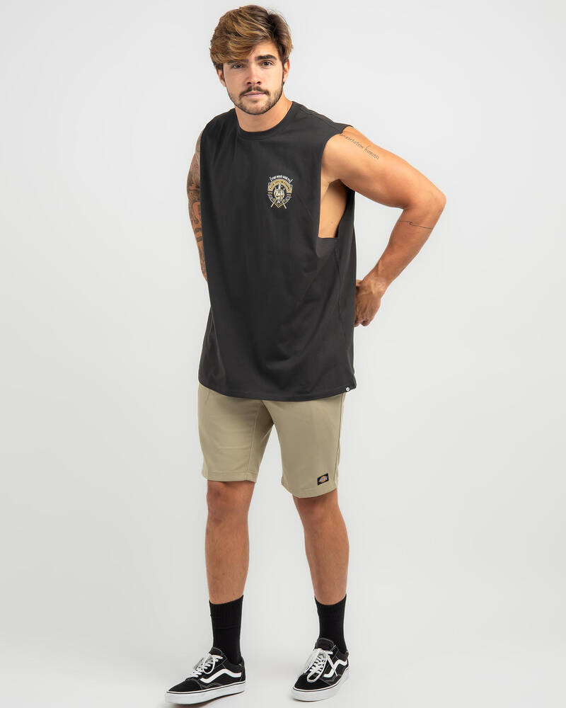 The Mad Hueys Fk Off I'm Fishing Muscle Tank for Mens