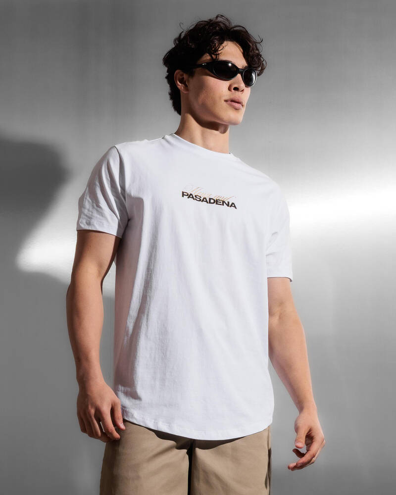 Nena & Pasadena Zenovar Dual Curved T-Shirt for Mens