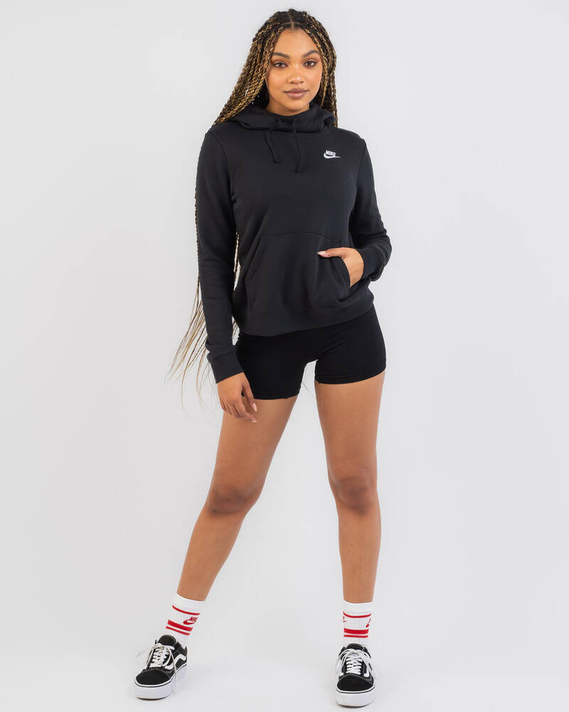 Nike Club Funnel Neck Hoodie for Womens