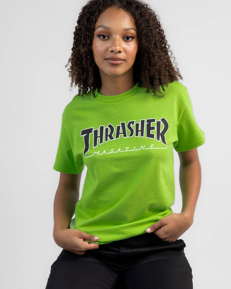 Thrasher Outlined T-Shirt for Womens