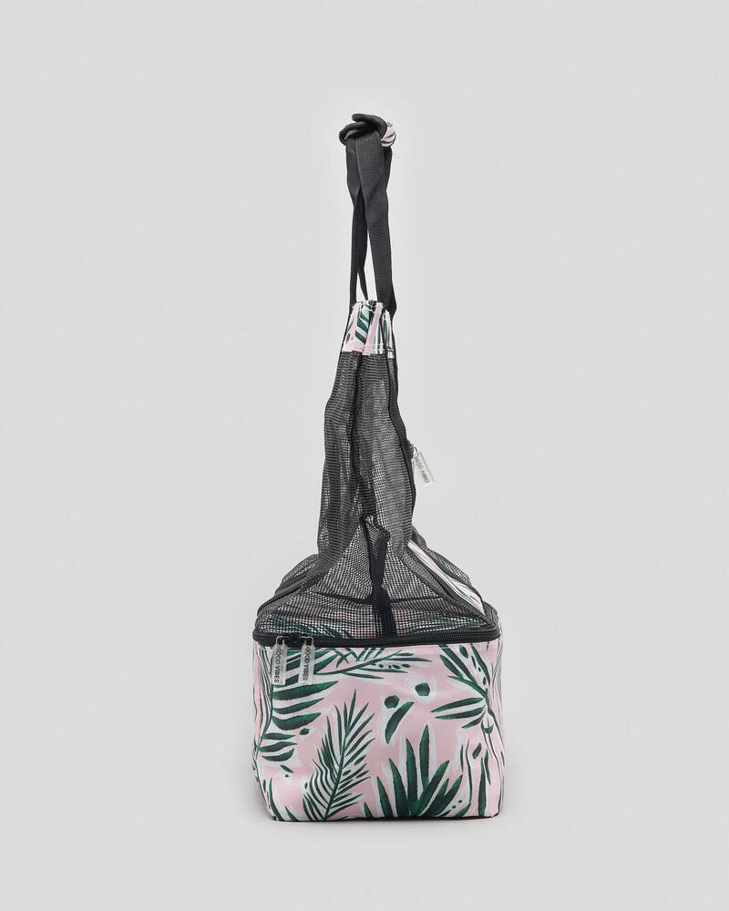 Mooloola Painted Palms Mesh Cooler Bag for Womens