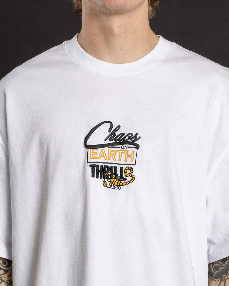 Thrills This Stings Box Fit Oversize T-Shirt for Mens