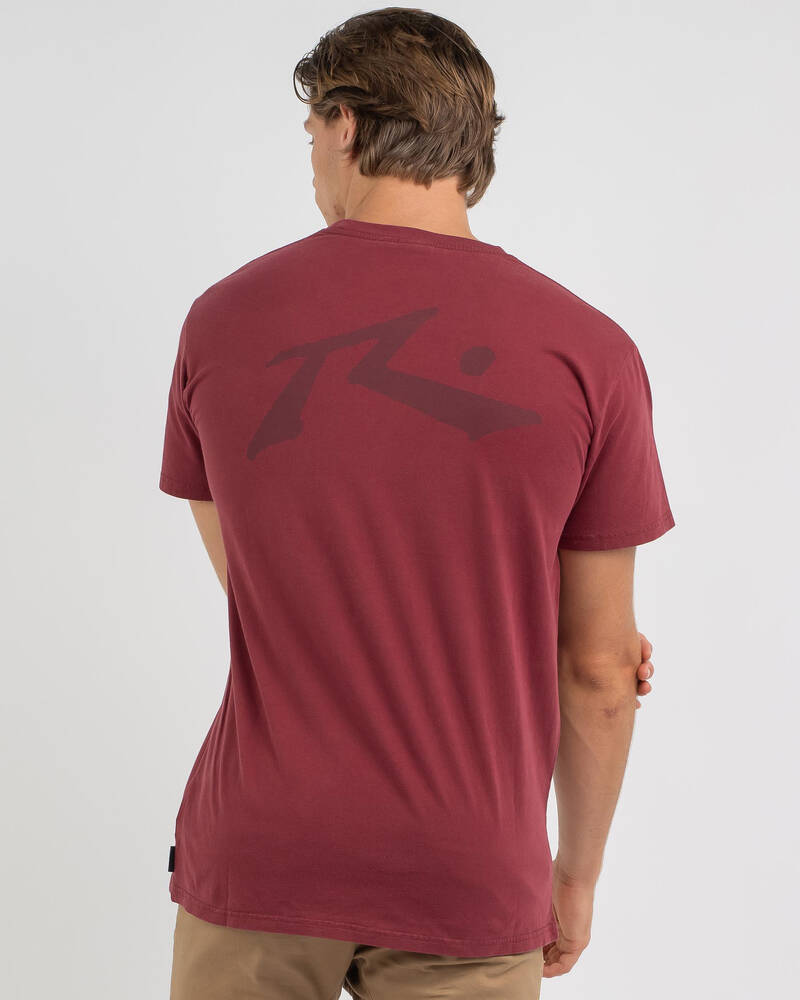 Rusty Comp Wash T-Shirt for Mens