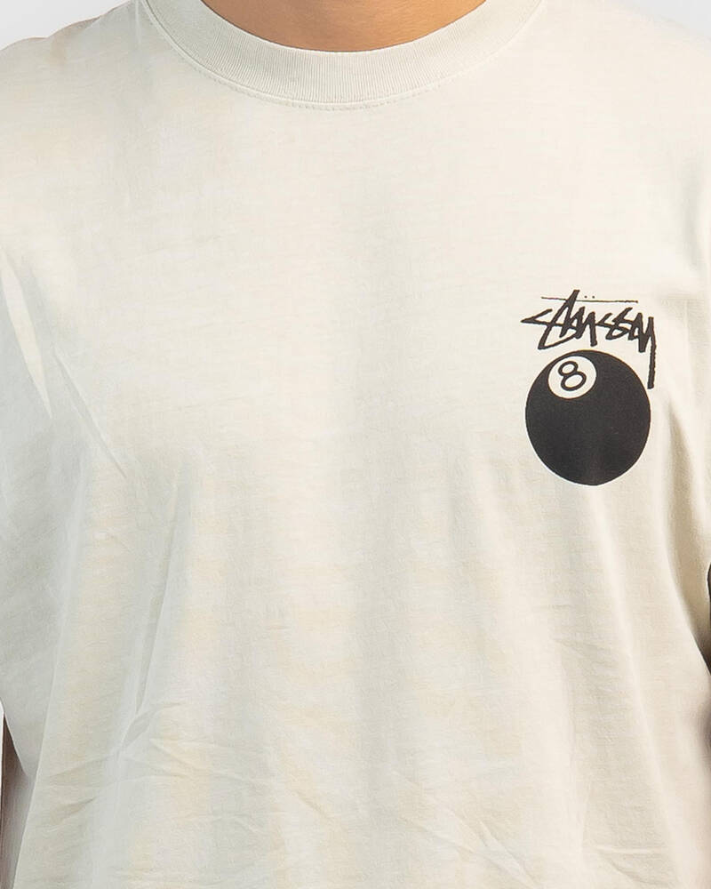 Stussy Pigment 8 Ball T-Shirt for Mens