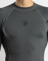 Far King Fitted Short Sleeve Rash Vest for Mens image number null