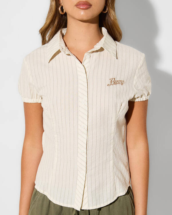 Rusty Missy May Stripe Shirt for Womens