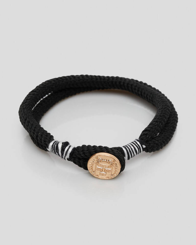 Icon Brand Jazz Club Stripe Cord Bracelet for Mens