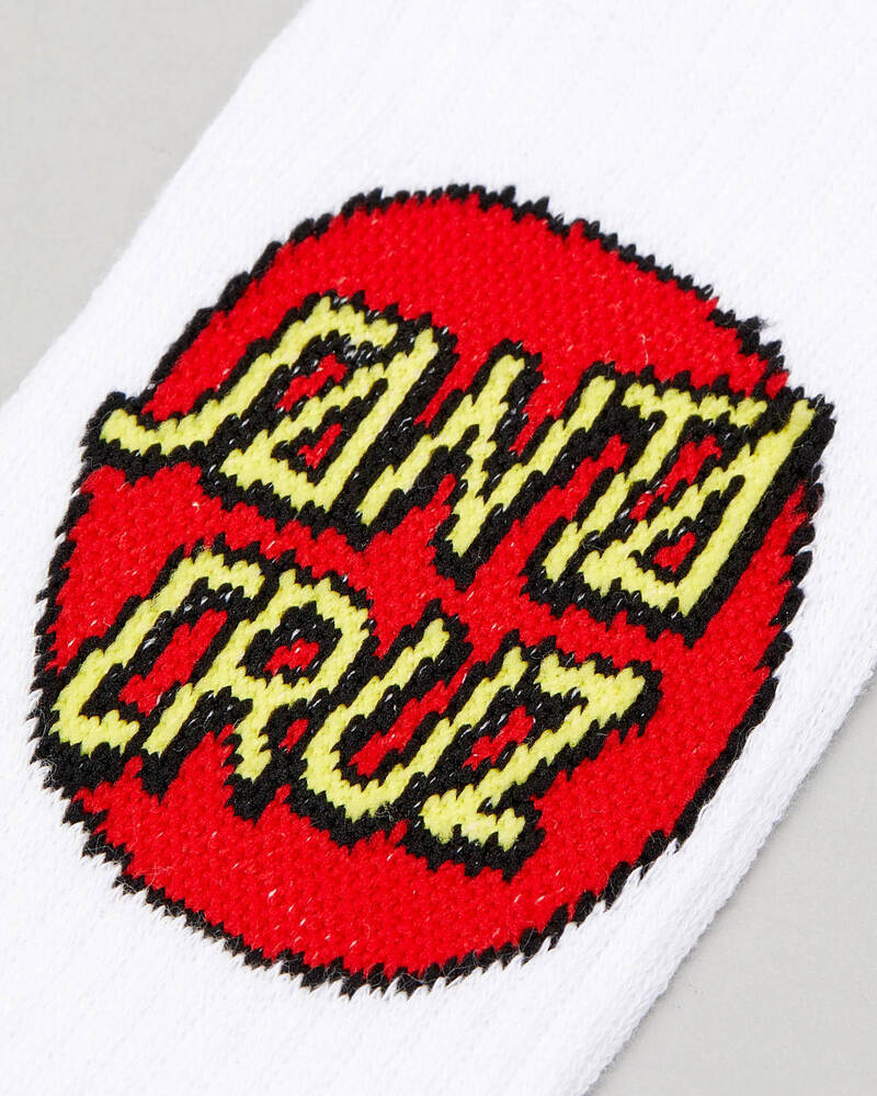 Santa Cruz Boys' Socks 4 Pack for Mens