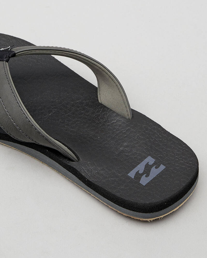 Billabong Mens' All Day Impact Cush Thongs for Mens