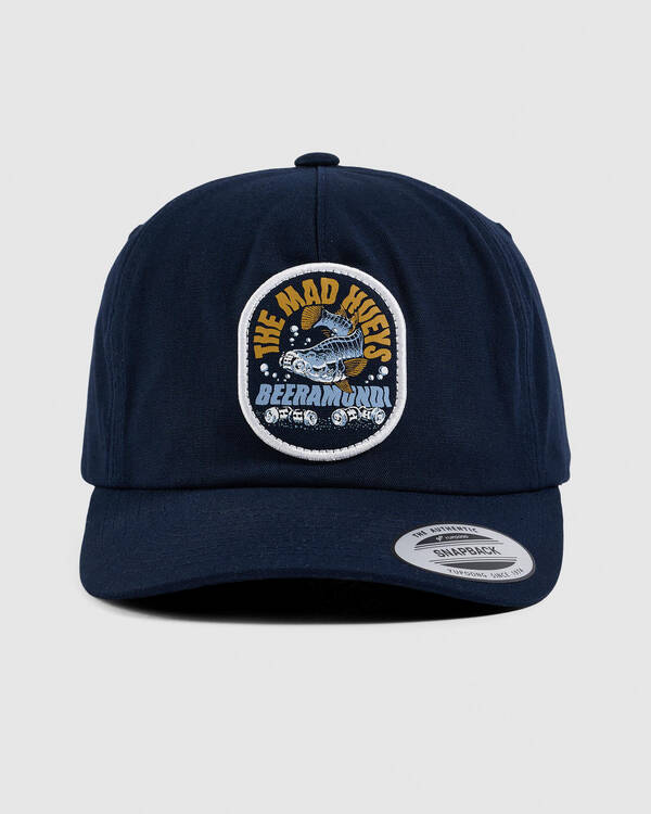 The Mad Hueys Beeramundi Unstructured Strapback Cap for Mens